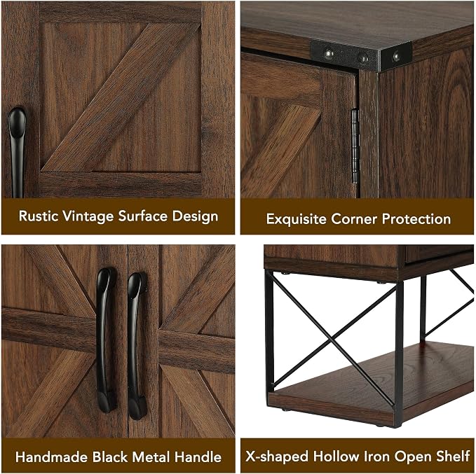 RUSTOWN Farmhouse Rustic Medicine Cabinet - Image 7