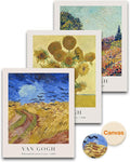 HesenDot Unframed Vincent Van Gogh Wall Art Prints Set of 3, 12x16in Classic by HesenDot