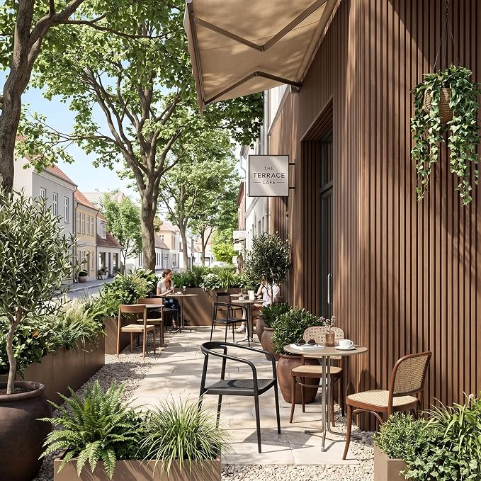 From Plain to Beautiful in Hours WPC Exterior Wall Slat Panels Waterproof - Image 12