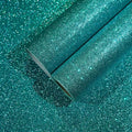 CHIHUT Teal Blue Glitter Wallpaper Stick and Peel by CHIHUT