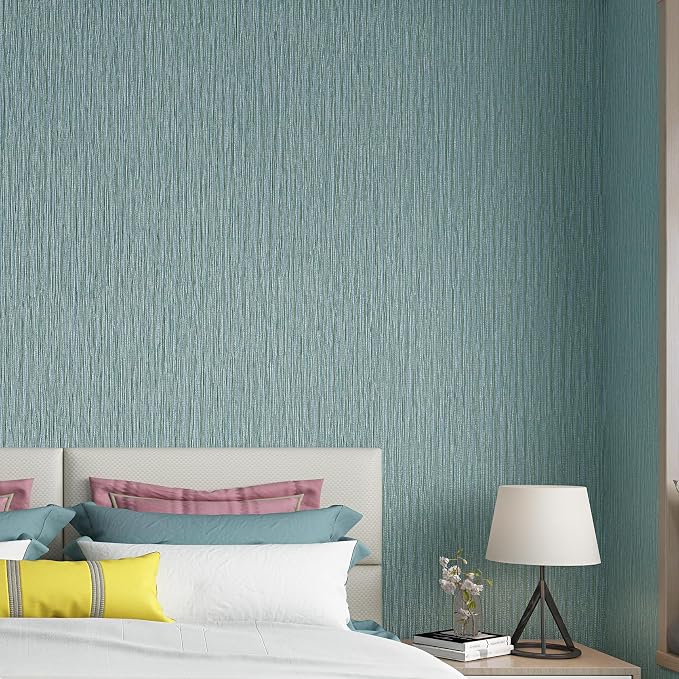 Haimin Grasscloth Wallpaper Peel and Stick 20.9in X 393in Fabric Contact Paper - Image 3