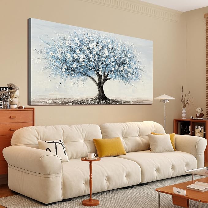 Large Canvas Wall Art Decor Large Tree of Life Wall Art Canvas Art Wall Decor by TAIJXAGSG