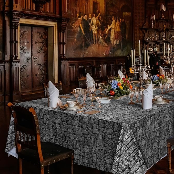 Kochorie 200 Ft X 54 Inch Stone Wall Tablecloth Roll - Image 5