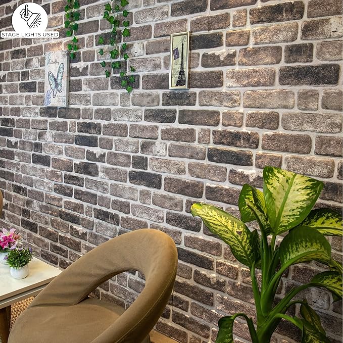 Dundee Deco 3D Wall Panels Faux Brick - Image 3