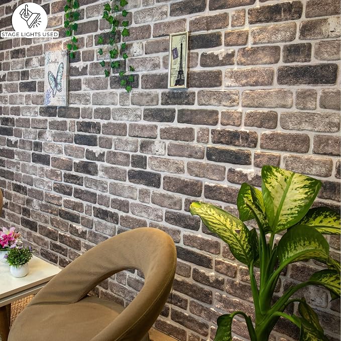 Dundee Deco 3D Wall Panels Faux Brick - Image 3