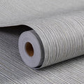 Haimin Grasscloth Wallpaper Textured 24in X 393in Fabric Contact Paper Brown by HaiminHomeDecorWallpaper