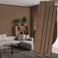 4 Pack Wood Panels for Wall, 106.3" × 11" Wood Slat Acoustic Panels for Wall by Ritollo