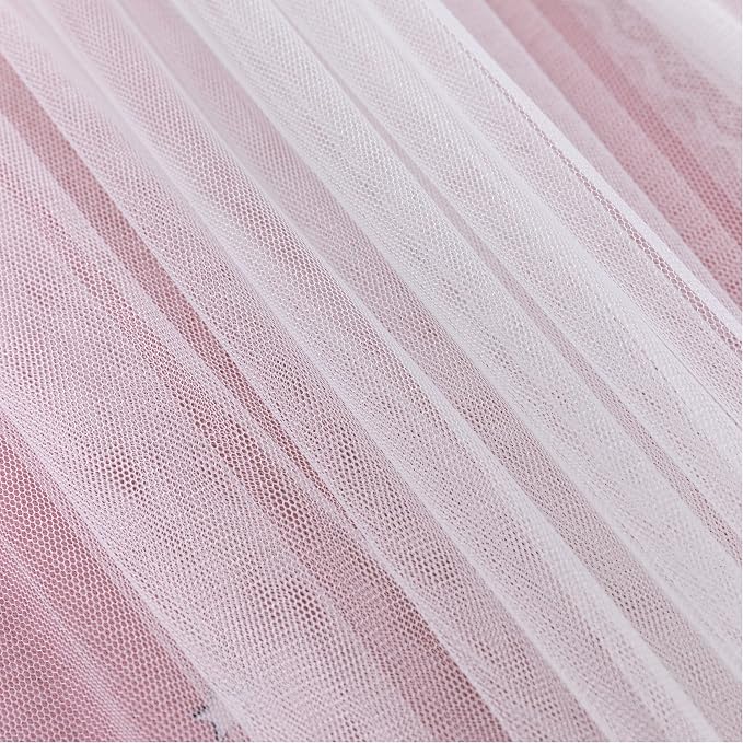 XiDi Curtains for Bedroom Decor, Rainbow Pink-Blue-34-54 - Image 6