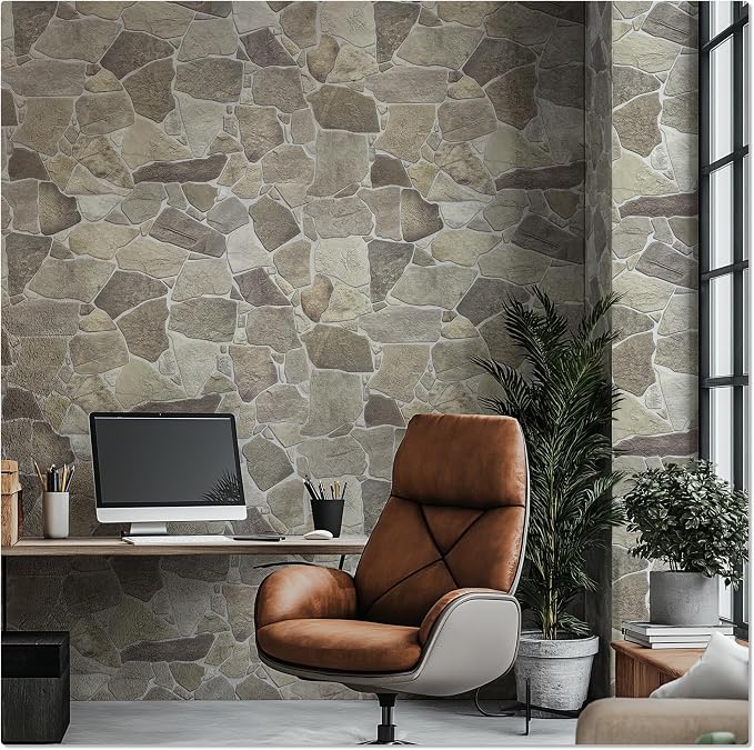 CONCORD WALLCOVERINGS ™ 10 Pack 3D Faux Brick Wall Panels, Lightweight 38.7" x - Image 7