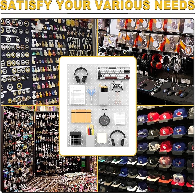 Ultrawall Metal Pegboard Panels, Pegboard Wall Organizer, Peg Boards - Image 7