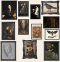 LANCHI95 12PCS Vintage Classical Wall Art Set – Dark Academia Antique Frame by LANCHI95