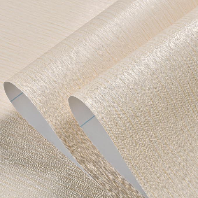 Haimin Grasscloth Wallpaper Peel and Stick 20.9in X 393in Fabric Contact Paper - Image 7