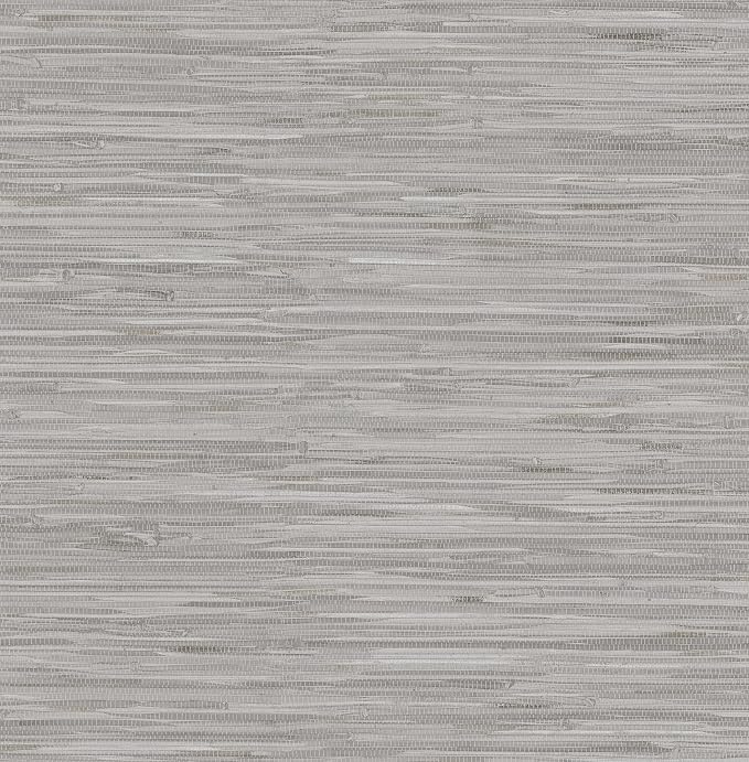 NuWallpaper Grey Grassweave Peel and Stick Wallpaper, Textured Removable by NuWallpaper