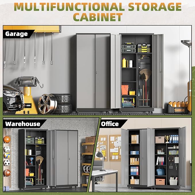 Metal Garage Storage Cabinet - Image 7