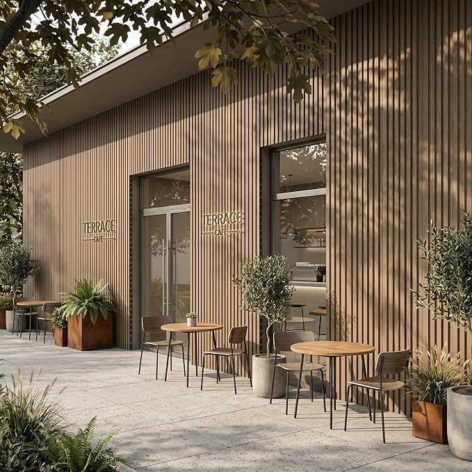 From Plain to Beautiful in Hours WPC Exterior Wall Slat Panels Waterproof - Image 10