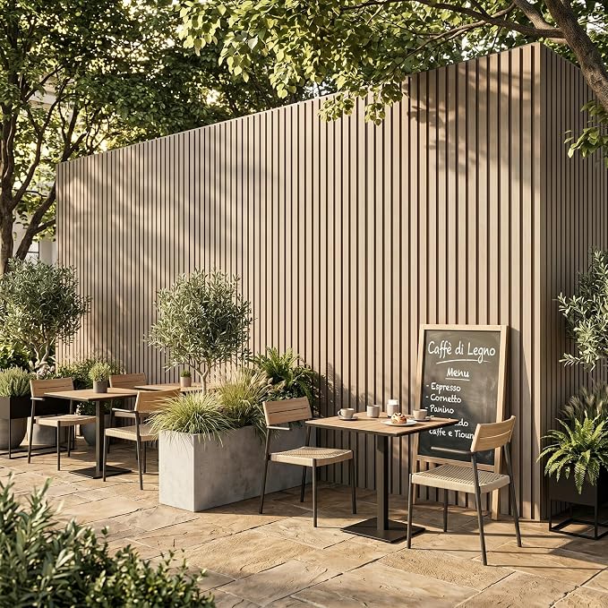 From Plain to Beautiful in Hours WPC Exterior Wall Slat Panels Waterproof - Image 12