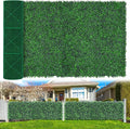 Yangrass Boxwood Roll Panels, UV-Anti Faux Boxwood Roll Grass Wall Panels by LivingGreenEveryDayShine