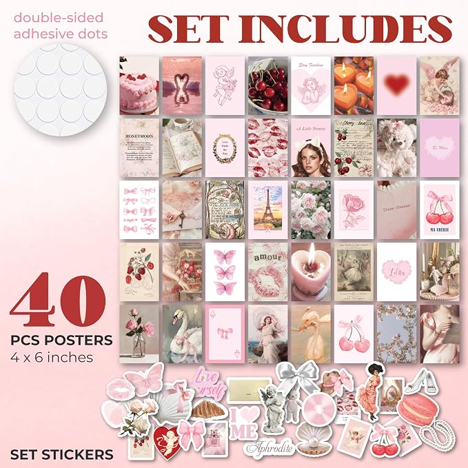 97 Decor Pink Coquette Room Decor Aesthetic - Image 2