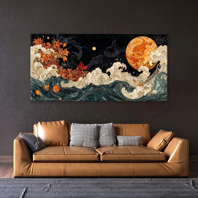 Large Wall Art For Living Room Boho Abstract Modern Wall Artwork Prints - Image 6