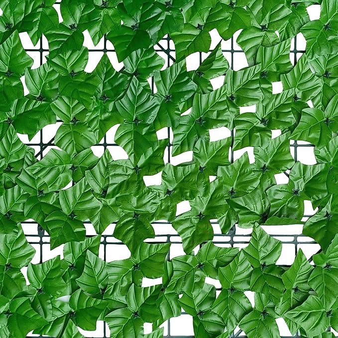 ODTORY Artificial Ivy Fence Privacy Screen, 60 x 120 Inch UV-Anti Artificial - Image 6