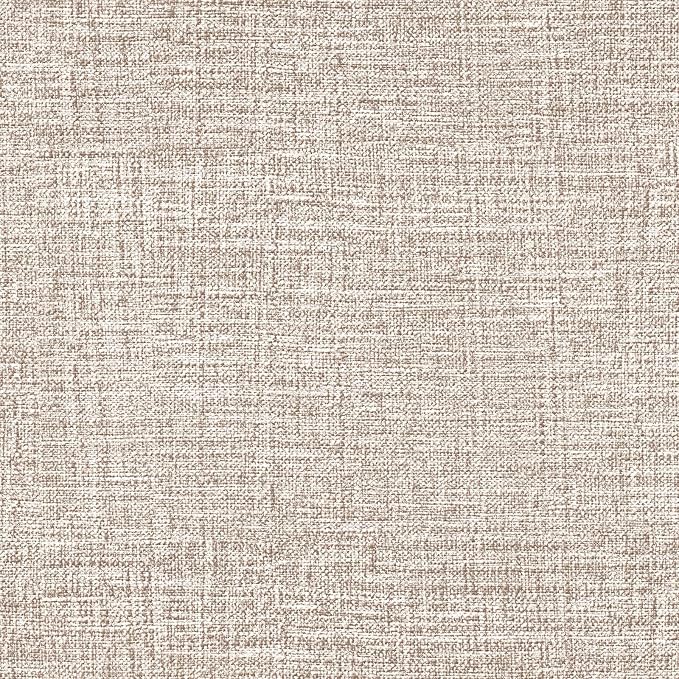 Amiya Grasscloth Khaki Wallpaper 17.3"x80" Peel and Stick Tan Faux Fabric Linen by AMIYApeelandstickwallpaper
