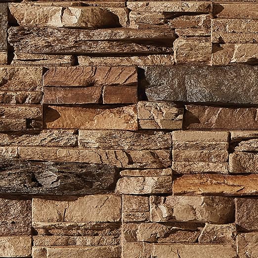 AZ Faux High-Density Polyurethane Faux Stone Wall Covering Panels by AZFaux