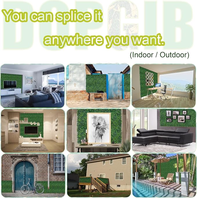 Artificial Grass Wall Backdrop, Garden and Indoor Outdoor Plant Decor - Image 6