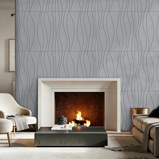 6 PCS Acoustic Panels, 23.6x23.6'' Self-Adhesive Soundproof Wall Panels - Image 5