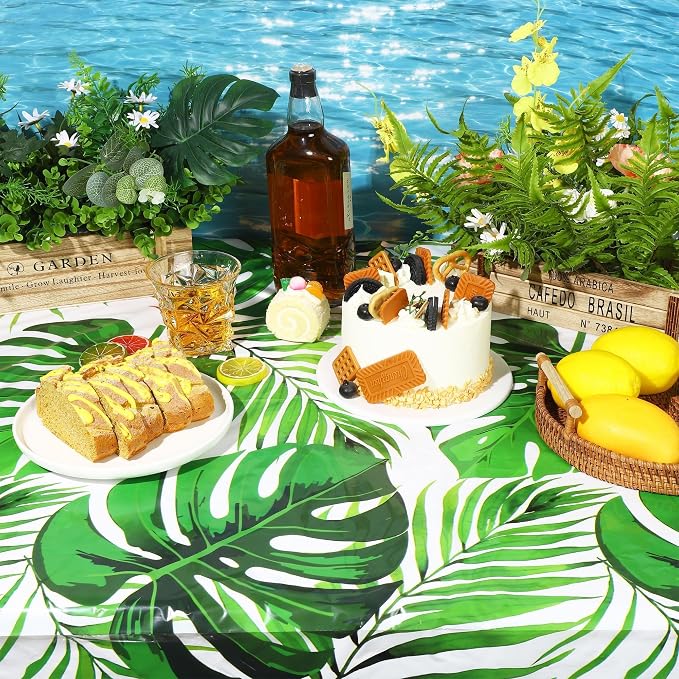 Kochorie 100 Ft x 54 Inch Palm Leaves Tablecloth Roll - Image 5
