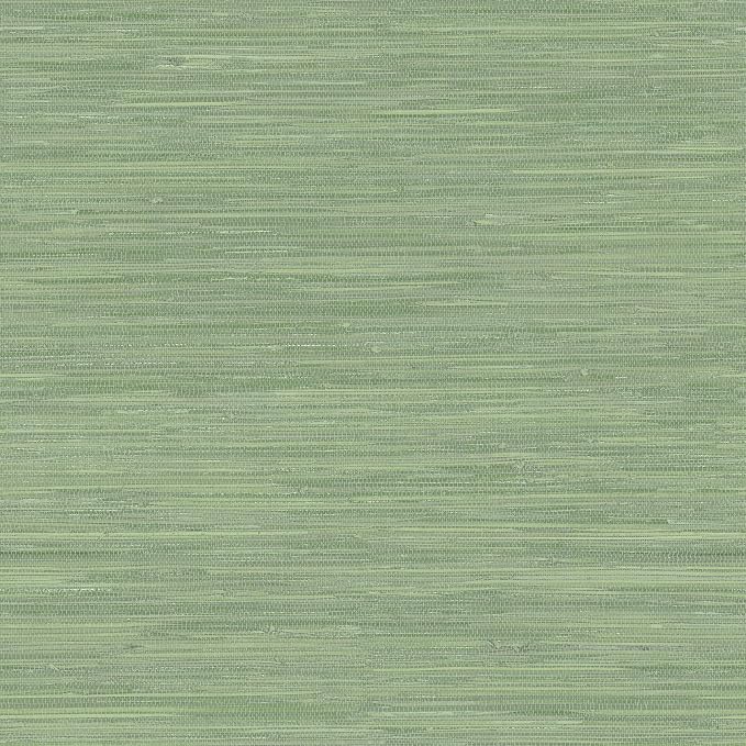 Chesapeake 3120-256017 Waverly Green Faux Grasscloth Wallpaper by Chesapeake