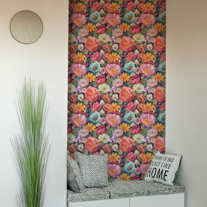 Main Street Peel and Stick Wallpaper Eco-Friendly Sheets 12 Pack, 11 X 16 Inch - Image 3