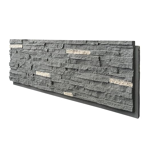 ROOMTEC 1-Pack Faux Stone Wall Covering Panels by ROOMTEC