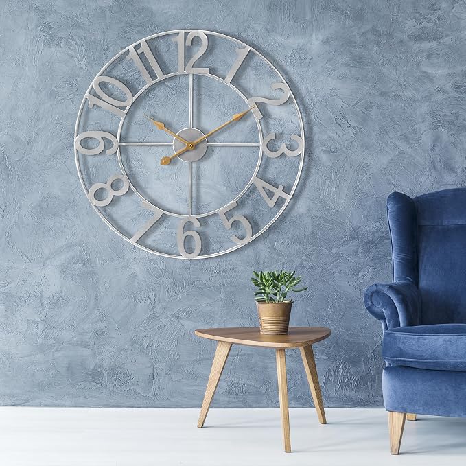 Sorbus Large Wall Clock for Living Room Decor - Image 7