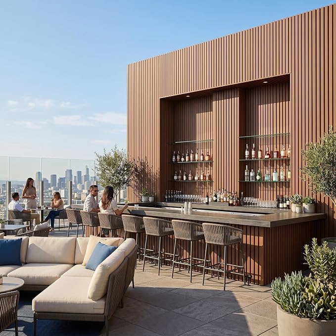 From Plain to Beautiful in Hours WPC Exterior Wall Slat Panels Waterproof - Image 9