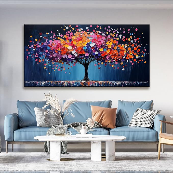 Canvas Art Wall Decor Abstract Tree Large Wall Art - Image 5