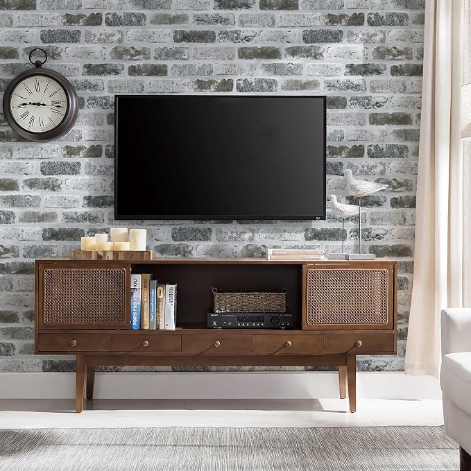 Guvana Grey Brick Wallpaper Peel and Stick Wallpaper 3D Vintage Brick Contact - Image 5