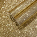 CHIHUT Champagne Gold Glitter Contact Paper Peel and Stick Wallpaper Sparkle by CHIHUT