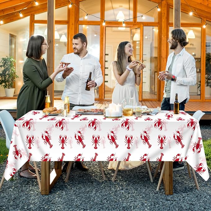 Kochorie 100 Ft x 54 Inch Crawfish Party Tablecloth Roll - Image 6