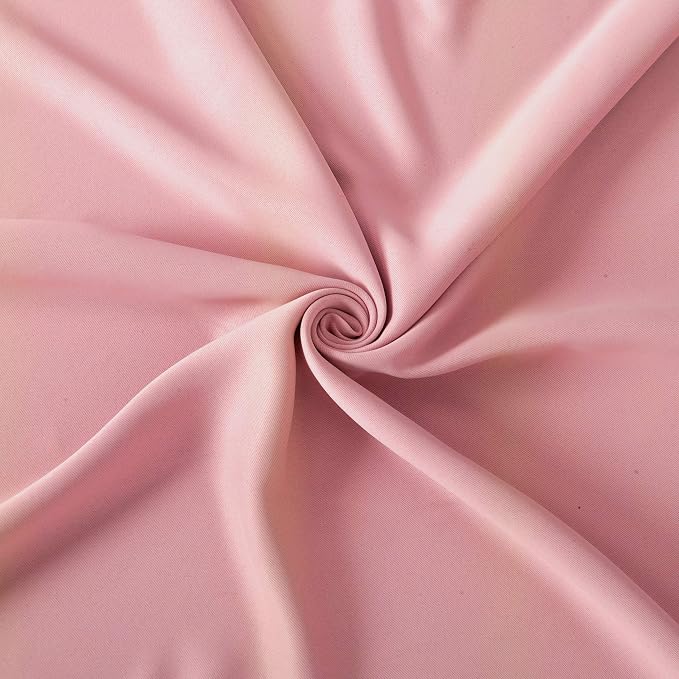 LEMOMO Pink Blackout Curtains 34 x 84 Inch Length/Set of 2 Curtain - Image 6