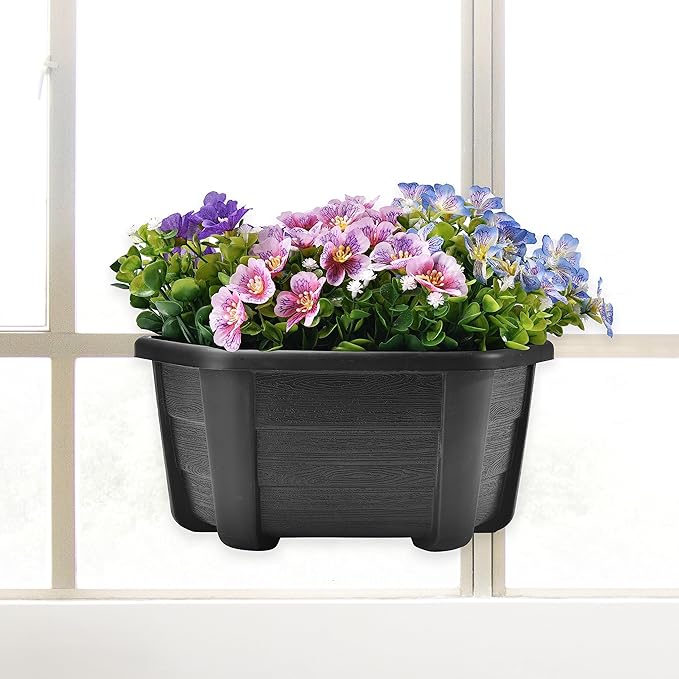 9.8 Inches Self Watering Wall Planters - Image 9