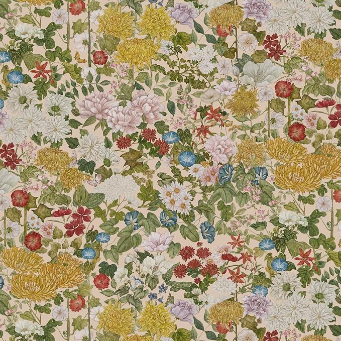 Floral Wallpaper Peel and Stick Boho Wall Paper Removable Waterproof by Unknown