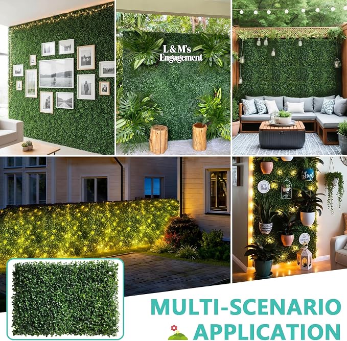 Artificial Boxwood Wall Panels - Image 7