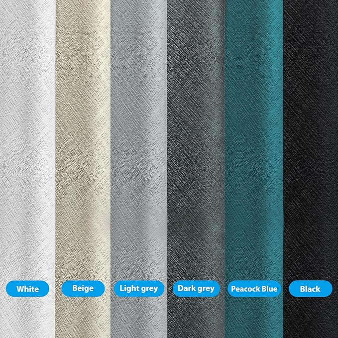 MaKefeile Room Divider Curtains Total Blackout Privacy Curtain Panel Room - Image 4