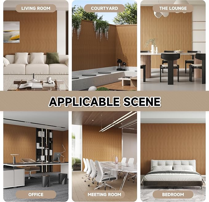 WPC Slat Wall Paneling, Acoustic Wall Panels - Image 7