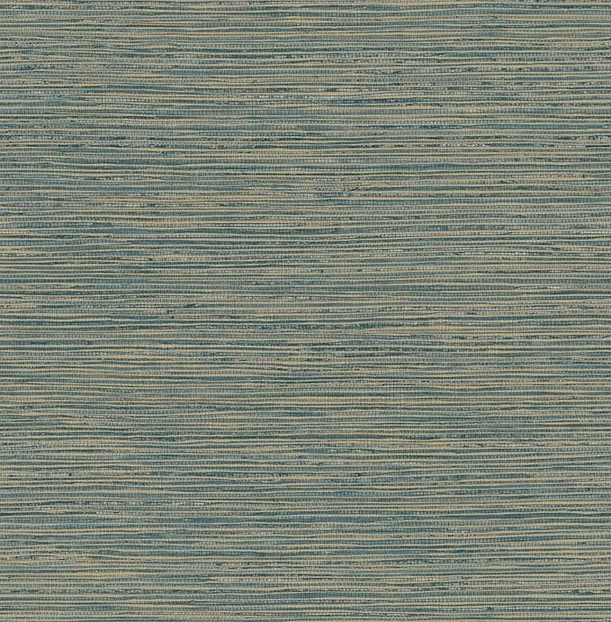 RoomMates Teal Dimensional Grasscloth Peel and Stick Wallpaper, RMK12684PLW by RoomMates