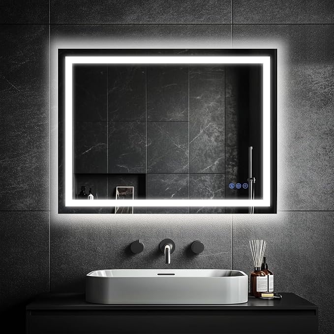 Antok 24"x 36" LED Bathroom Mirror by AntokMirror