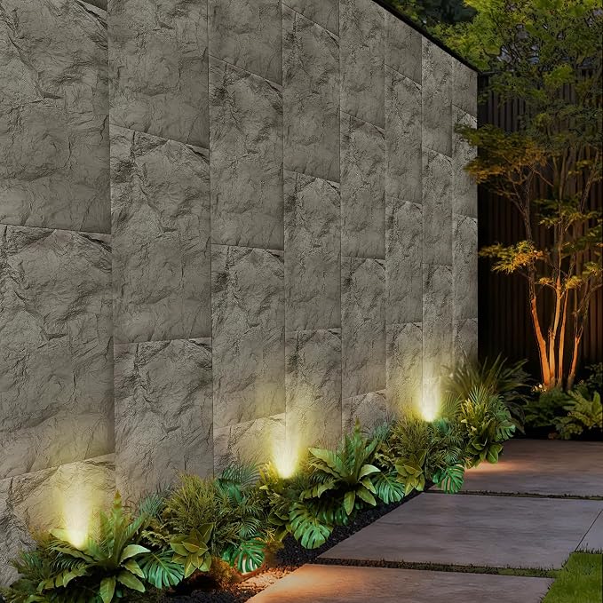 3D Faux Stone Wall Panels, Lightweight & Waterproof Accent Marble Rock Skin - Image 6