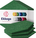 Acoustic Soundproof Wall Panels 12-Pack by EkkogoAcousticPanels