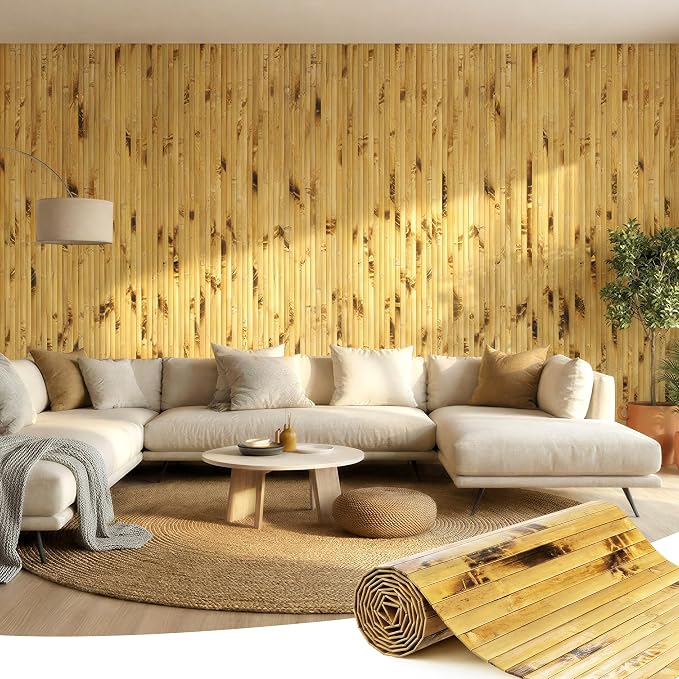 Bamboo Wall Panel, Peel and Stick wall Panels, paneles decorativos para pared - Image 2