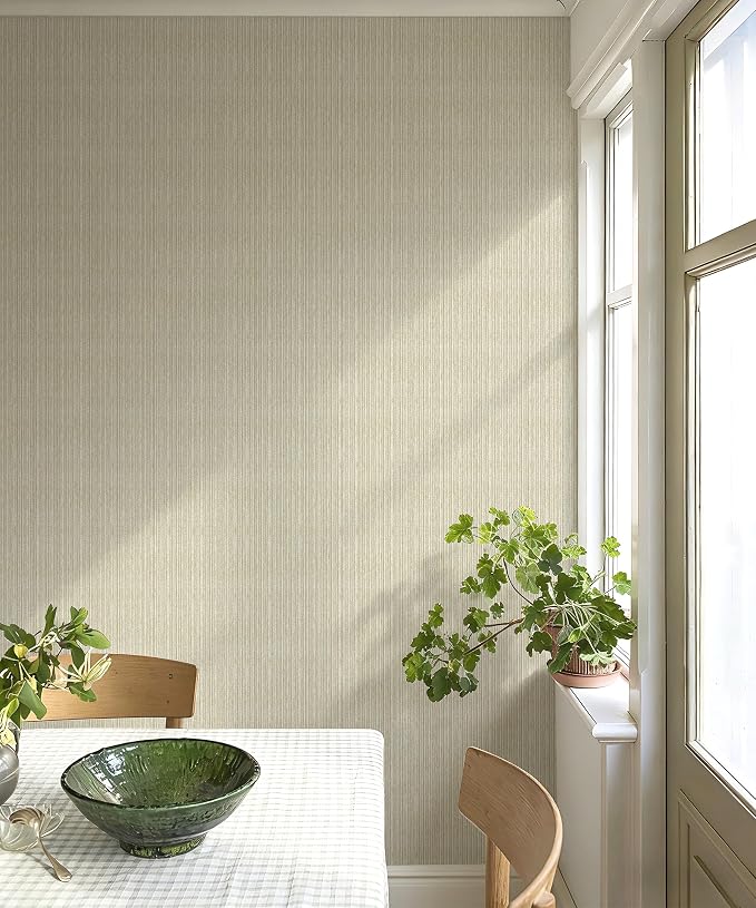 MelunMer Grasscloth Peel and Stick Wallpaper 17.3"x393", Contact Paper - Image 7